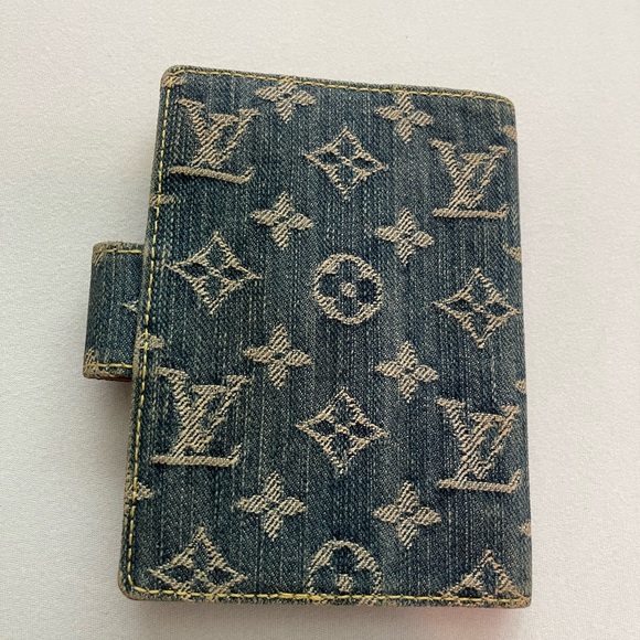 Louis Vuitton Monogram Denim Agenda PM Notebook Cover - Picture 2 of 12